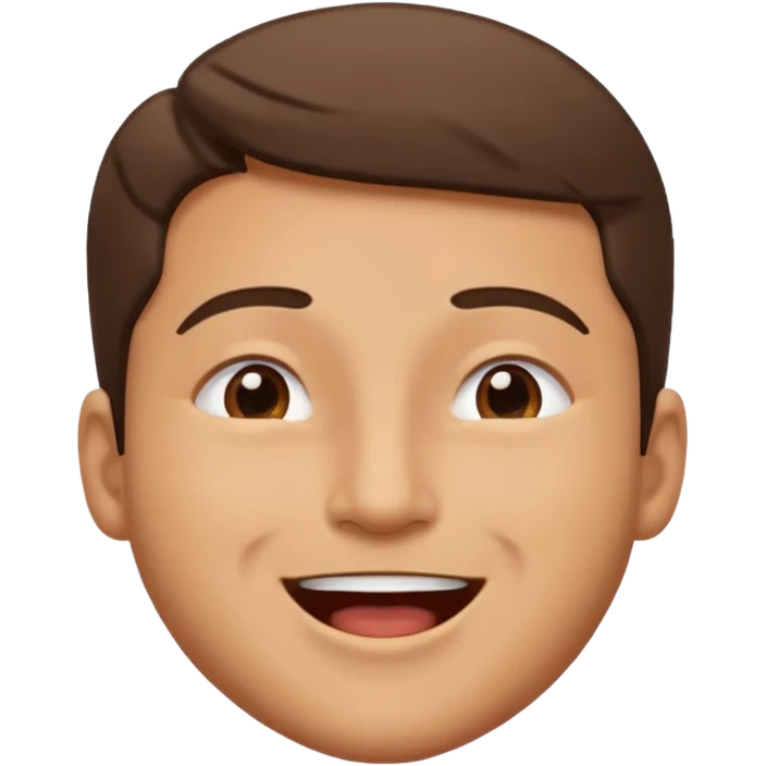 Hombre se les hace agua la boca emoji