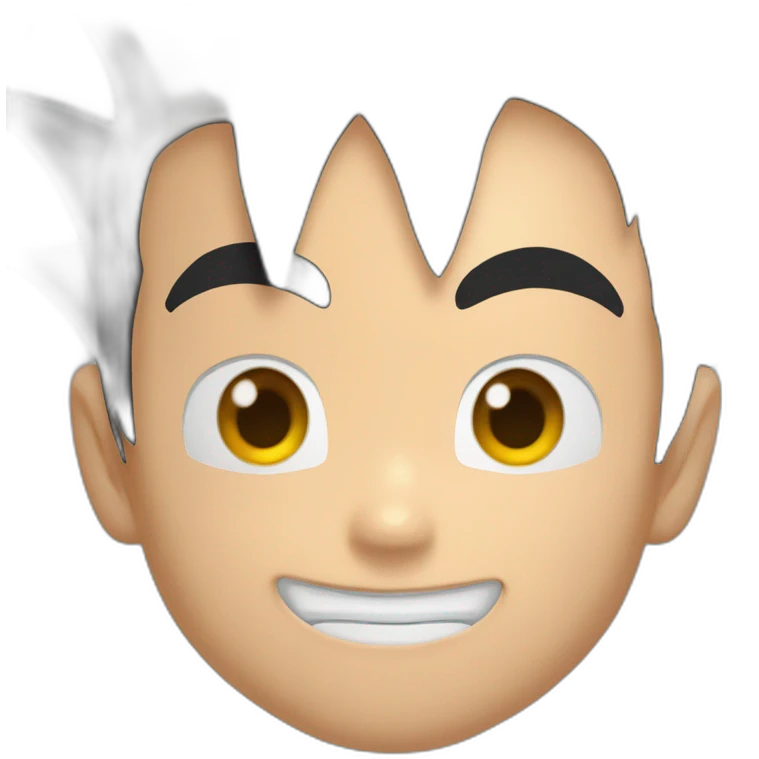 Son goku chauve emoji