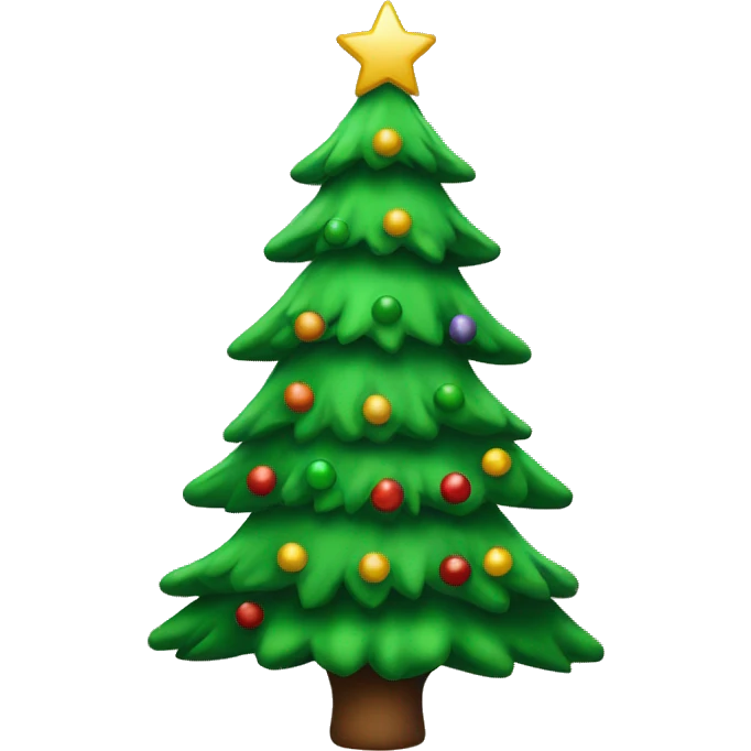 christmas tree emoji