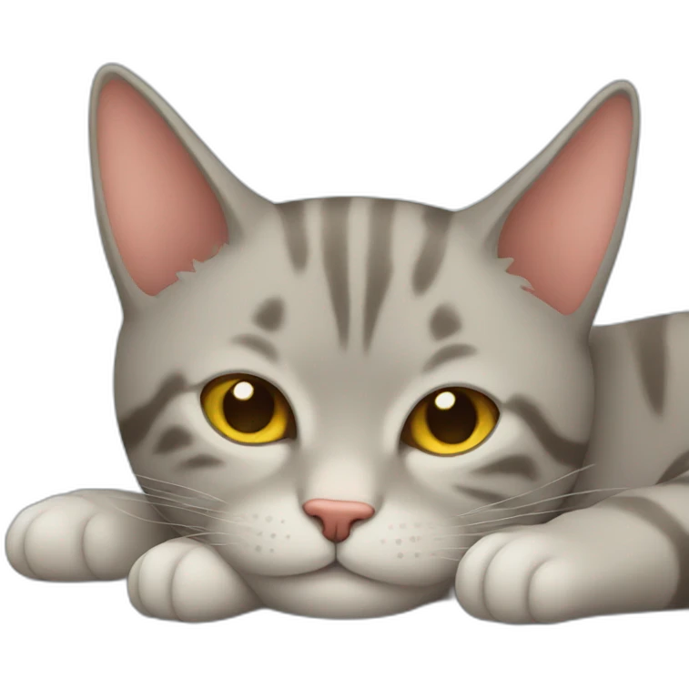 sleep cat emoji