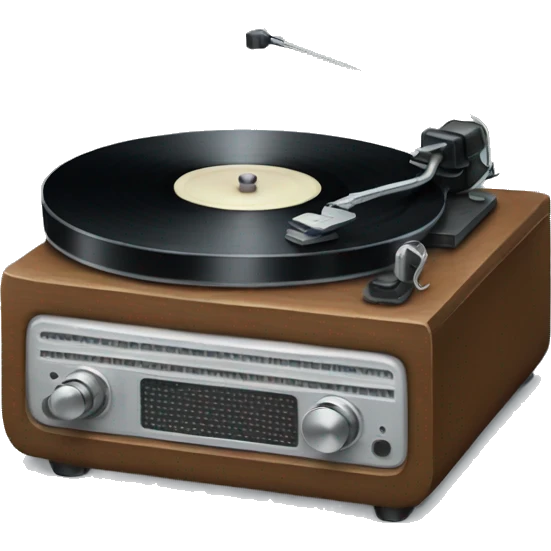 Record player emoji