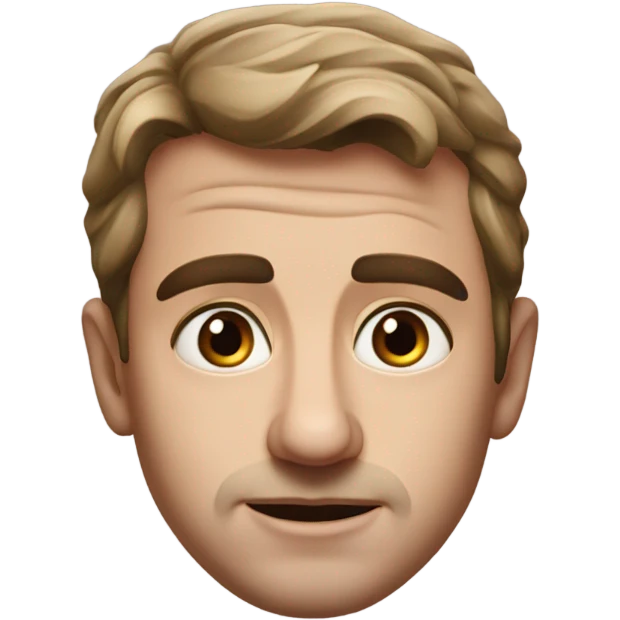 Paul Mescal actor realistic portrait small eyes emoji