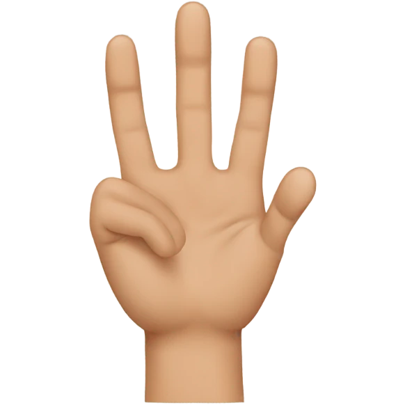 Finger emoji