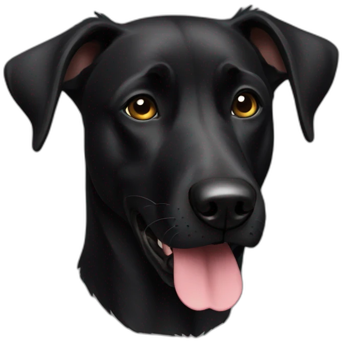 black-dog-malinois-painter emoji
