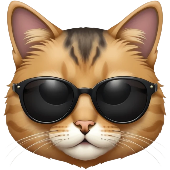 cat wearing sunglasses emoji