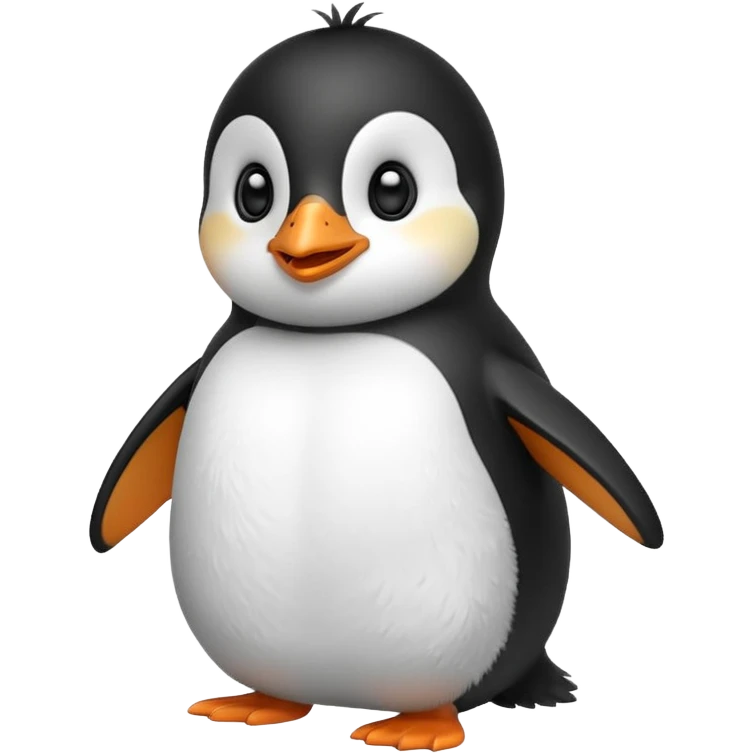 Pinguino cute emoji
