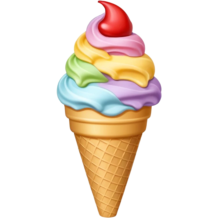 Italian gelato emoji