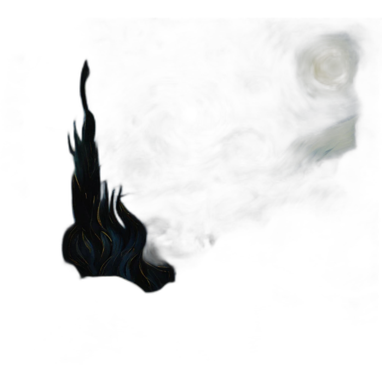 The Starry Night by van gogh emoji