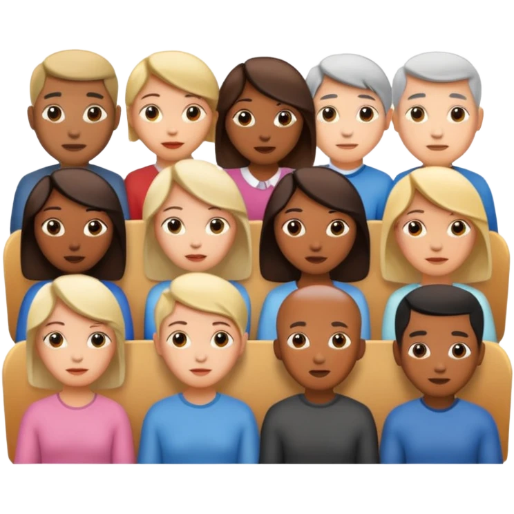 small audience emoji