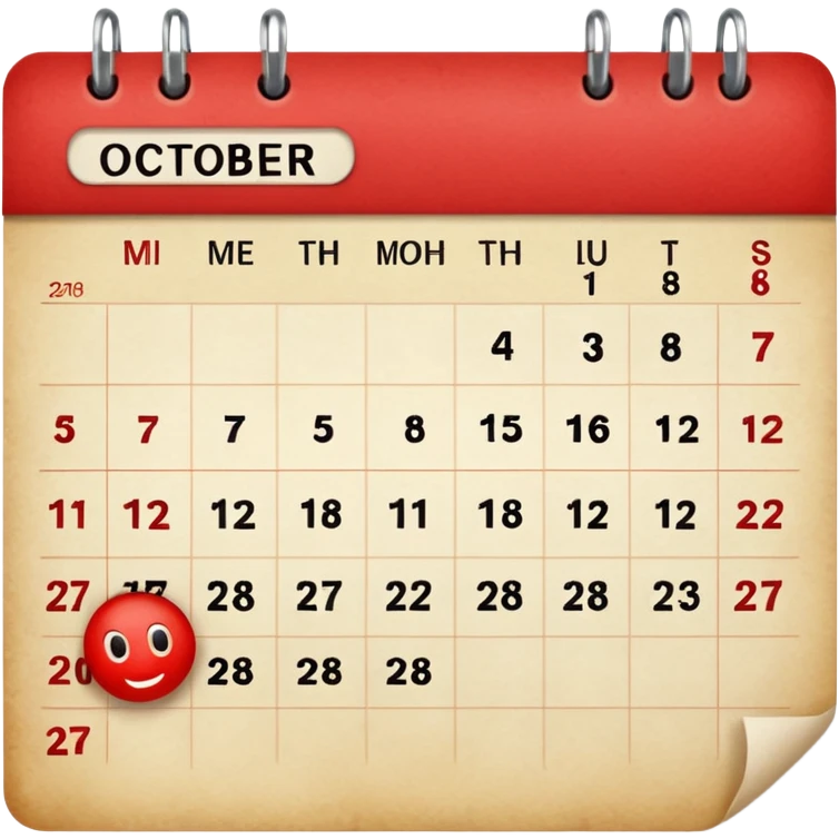 A month emoji