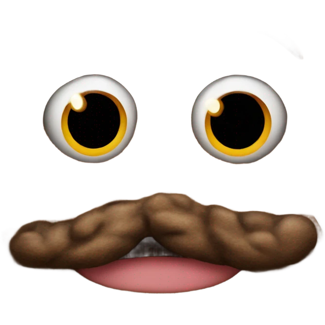 Funny poo emoji