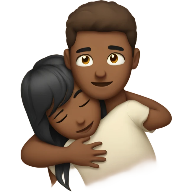 Cuddling emoji