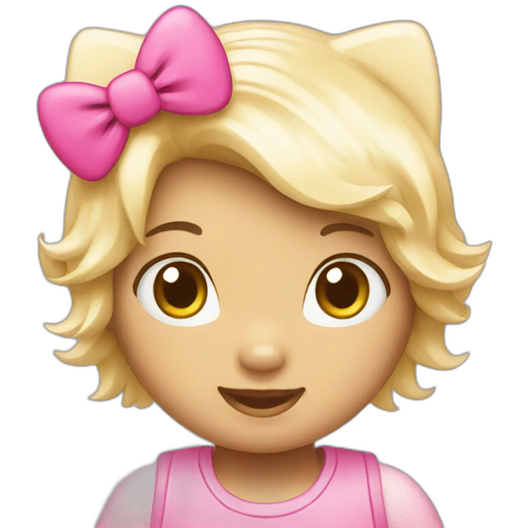 Hello kitty emoji