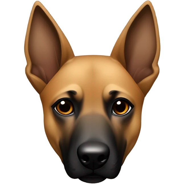 Belgian Malinois dog emoji