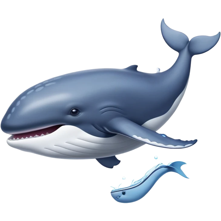 Ballena con unos nikes  emoji