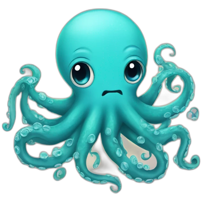 Cute octopus emoji