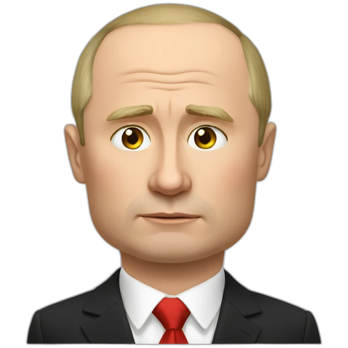 Hungover Putin in kremlin emoji