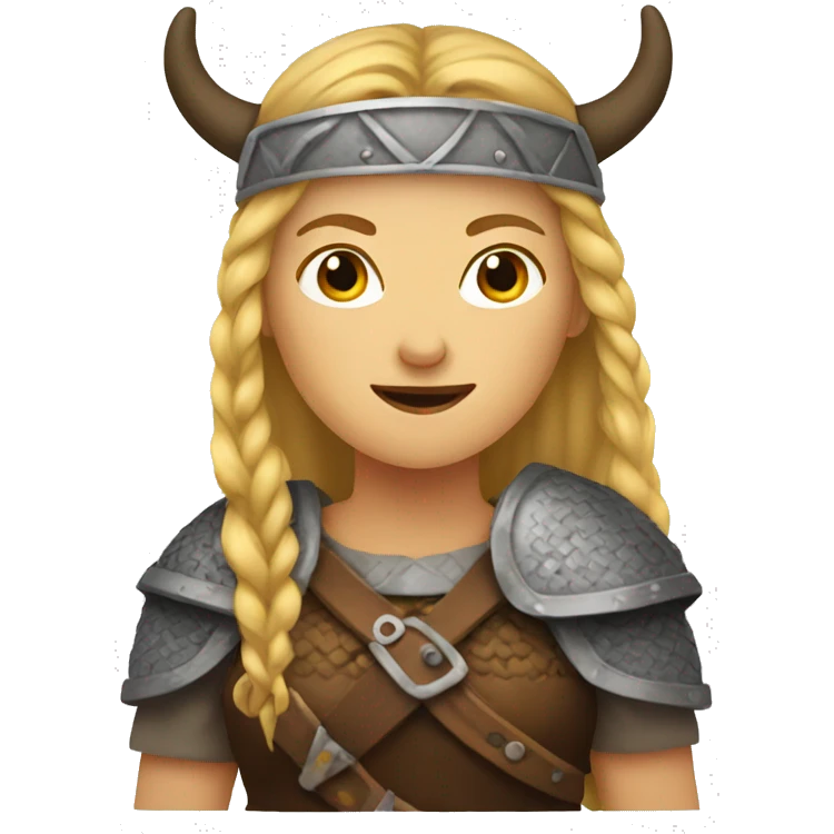 Female Viking  emoji
