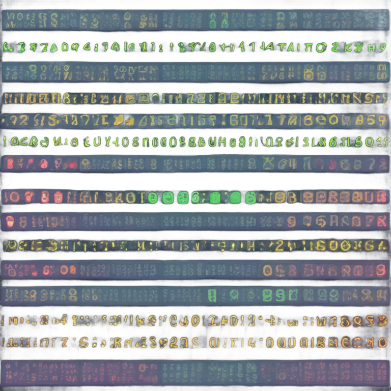 computer matrix emoji