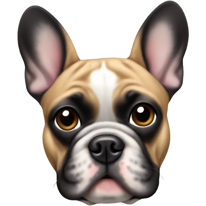 French bulldog emoji