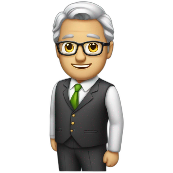empresario con mucho dinero emoji