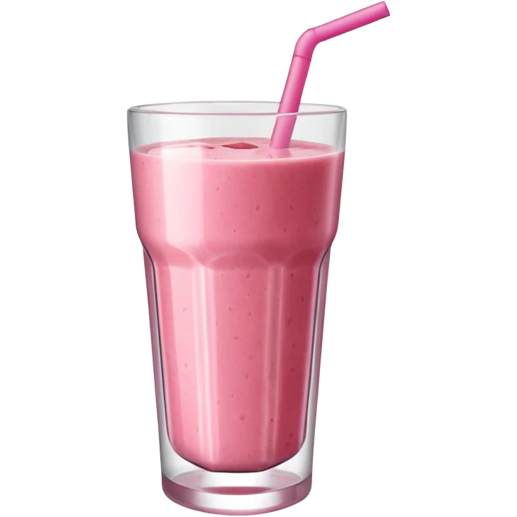 strawberry smoothie emoji
