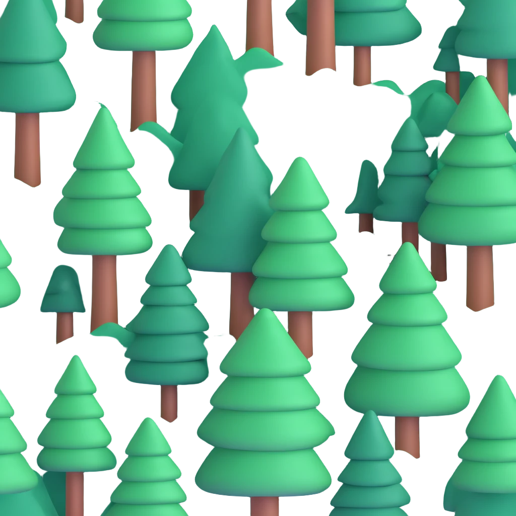colorful tent in dense forest emoji