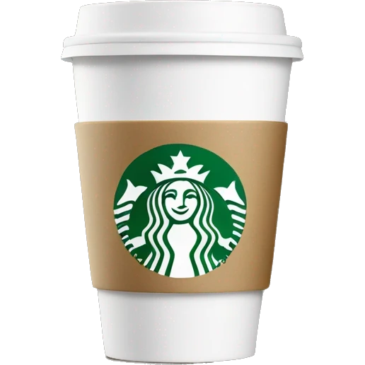 starbucks coffee cup emoji