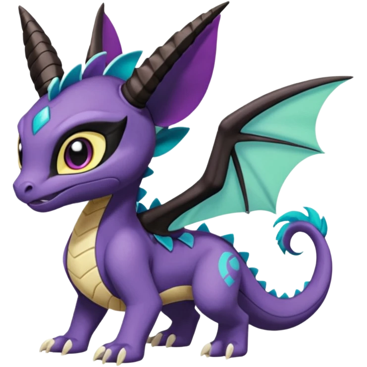 Meloetta-Raikou-Spyro-Toothless-Stitch-Pokémon-Fakémon-creature-hybrid emoji