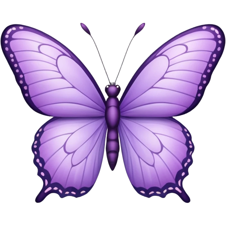 borboleta lilas emoji