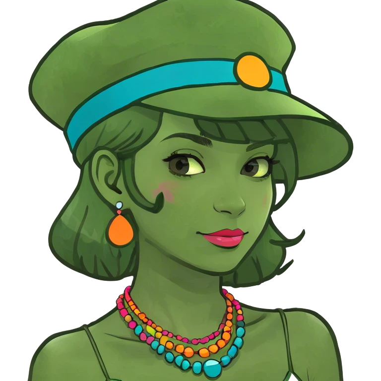 portrait of a girl emoji