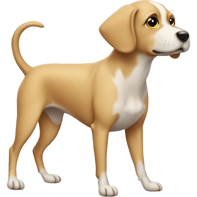 Dog with 6 legs emoji