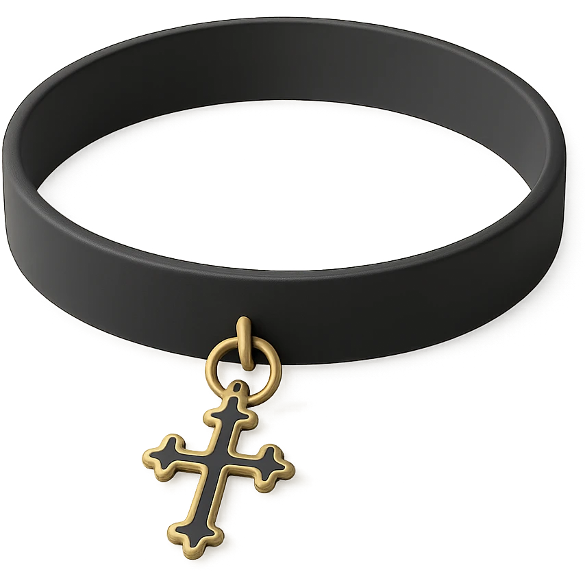 Black goth  Choker emoji
