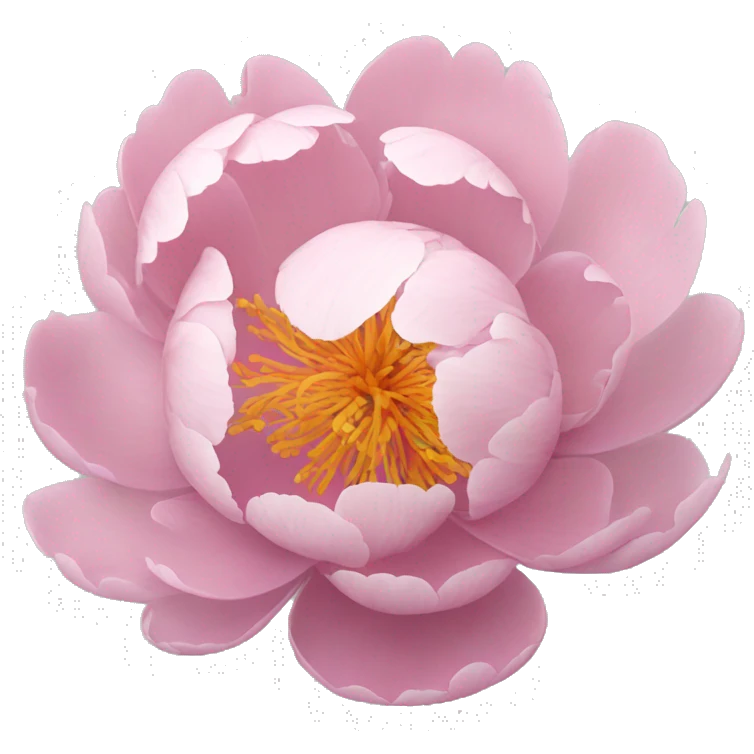Peony emoji