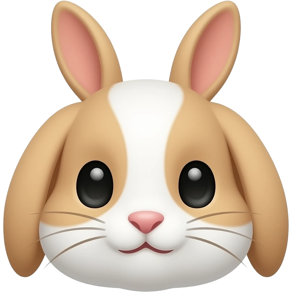 baby rabbit face emoji