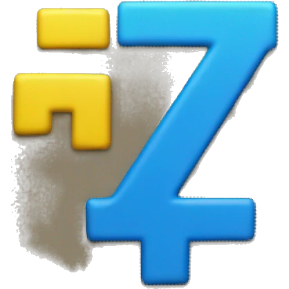 a yellow z and a blue p emoji