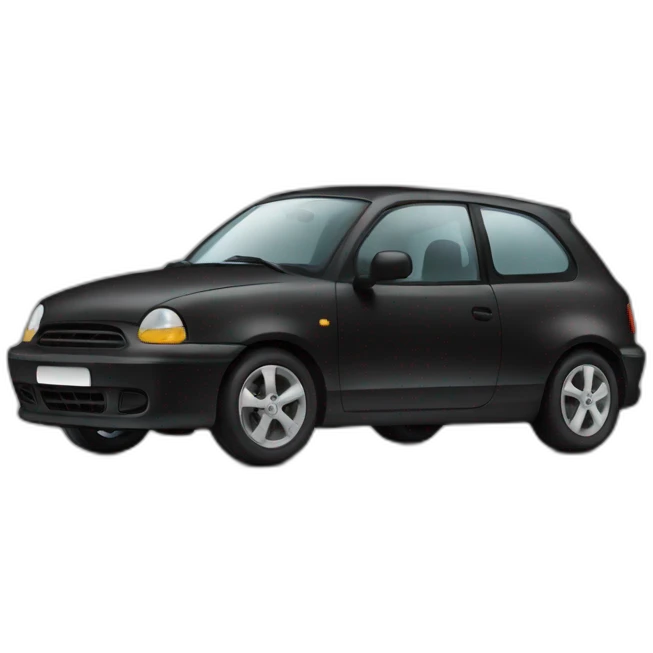 black hatch car emoji