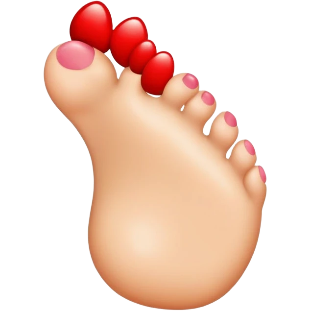 foot kiss emoji
