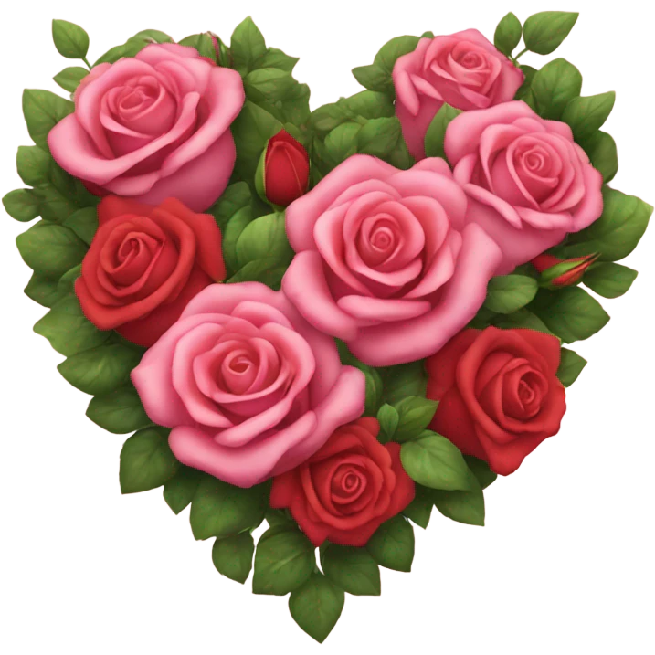 Heart with roses emoji