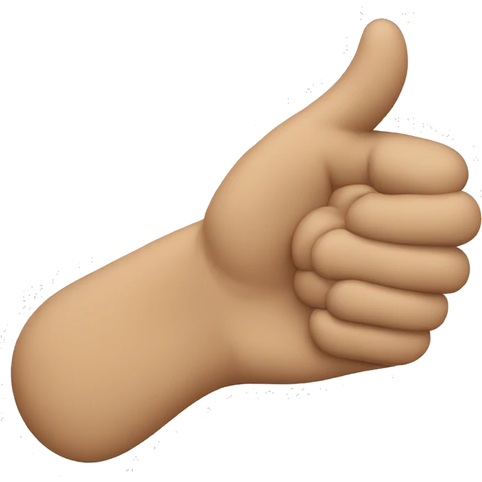 THUMBS DOWN emoji