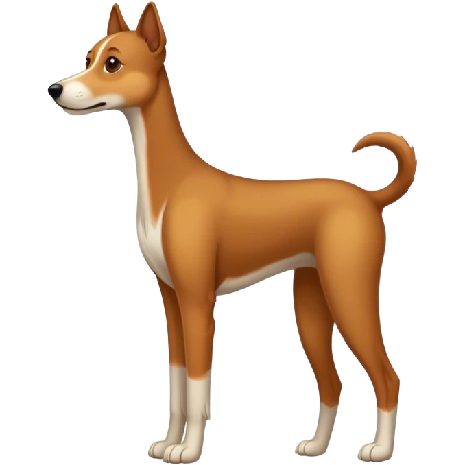 Dog with tall neck  emoji