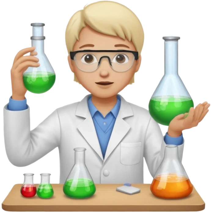 Someone doing science  emoji