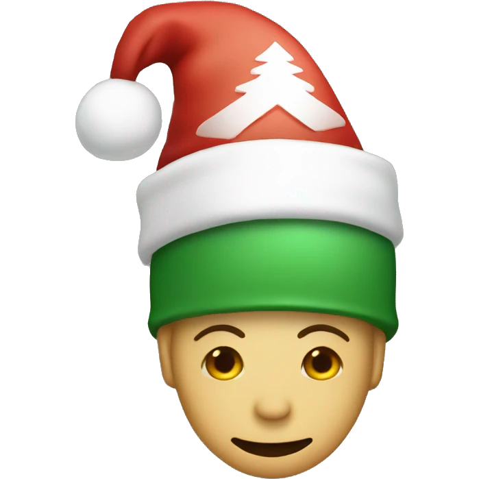 Christmas hat emoji