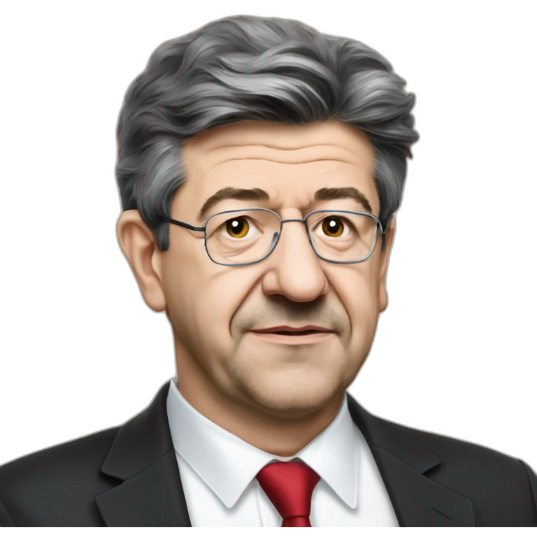 Jean luc Mélenchon grosses oreilles emoji