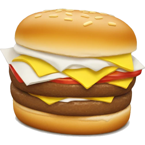 In n out burger emoji