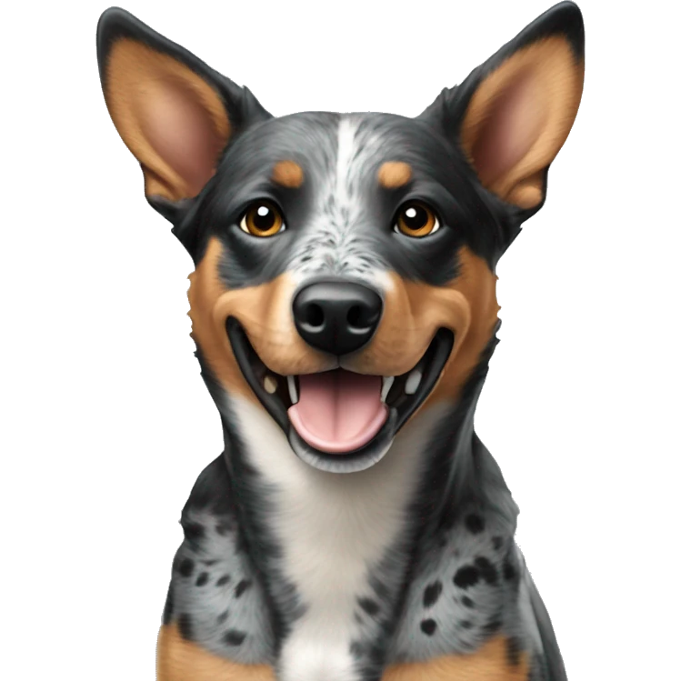 australian cattle dog emoji