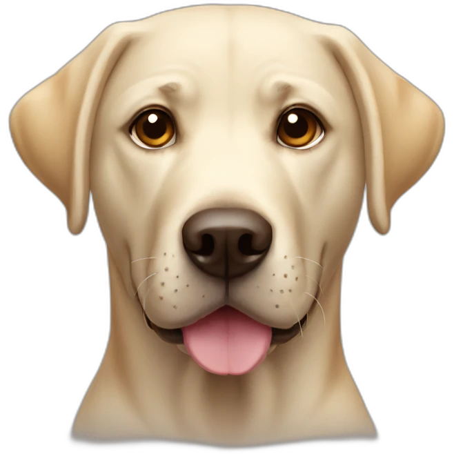 perro labrador emoji