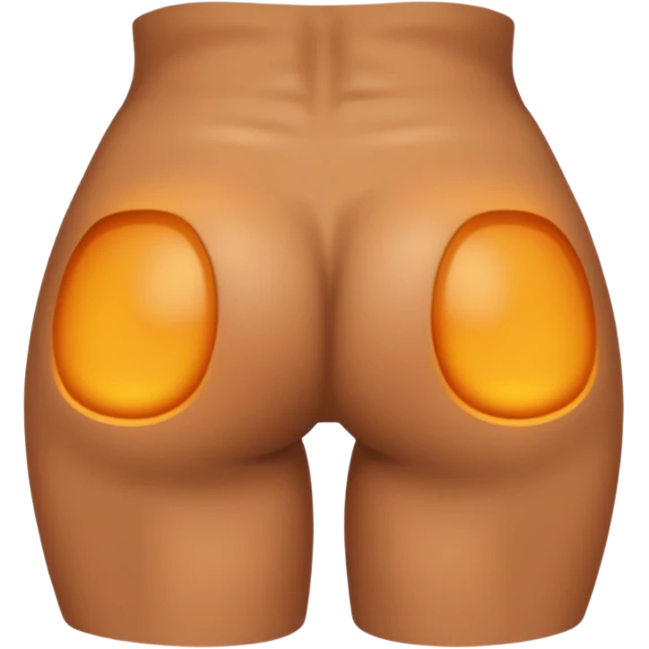 firm buttocks emoji