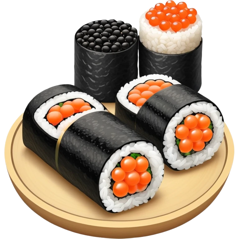 Caviar sushi emoji