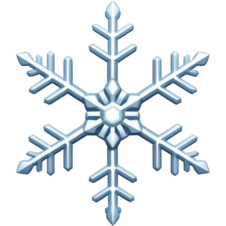 Snowflake emoji